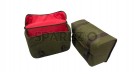For Royal Enfield Super Meteor 650 Olive Canvas Pannier bags with Mounting - SPAREZO
